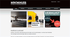 Desktop Screenshot of kookhuis.nl